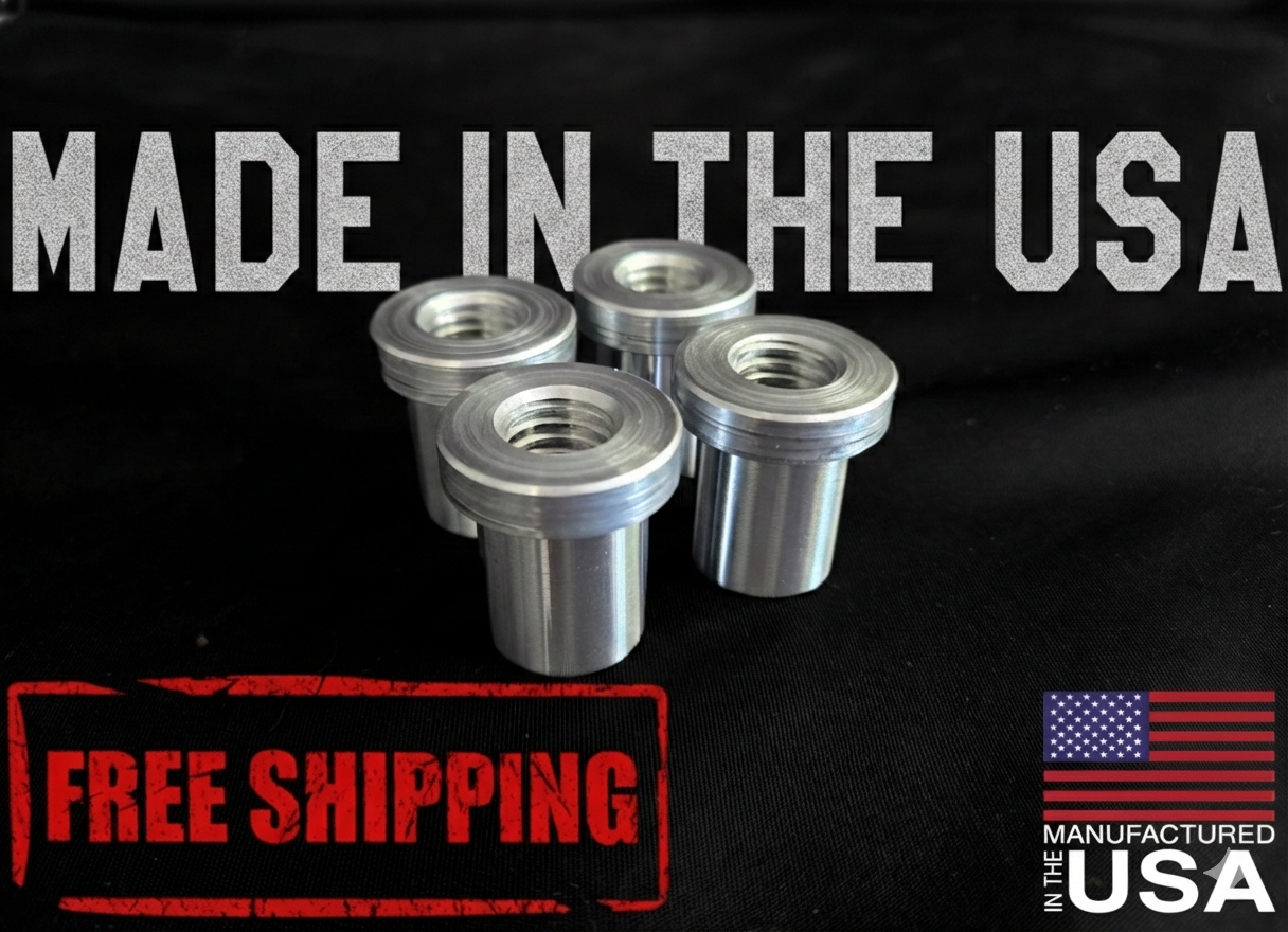 1/2-13 Weld Bushing Nut 1018 Steel Made in USA 1/2 13 Qty 4