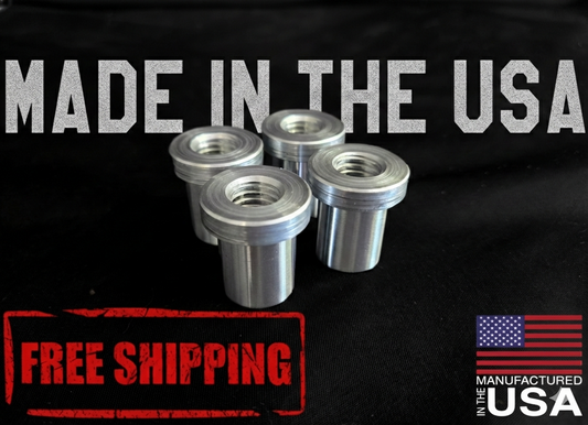 1/2-13 Weld Bushing Nut 1018 Steel Made in USA 1/2 13 Qty 4